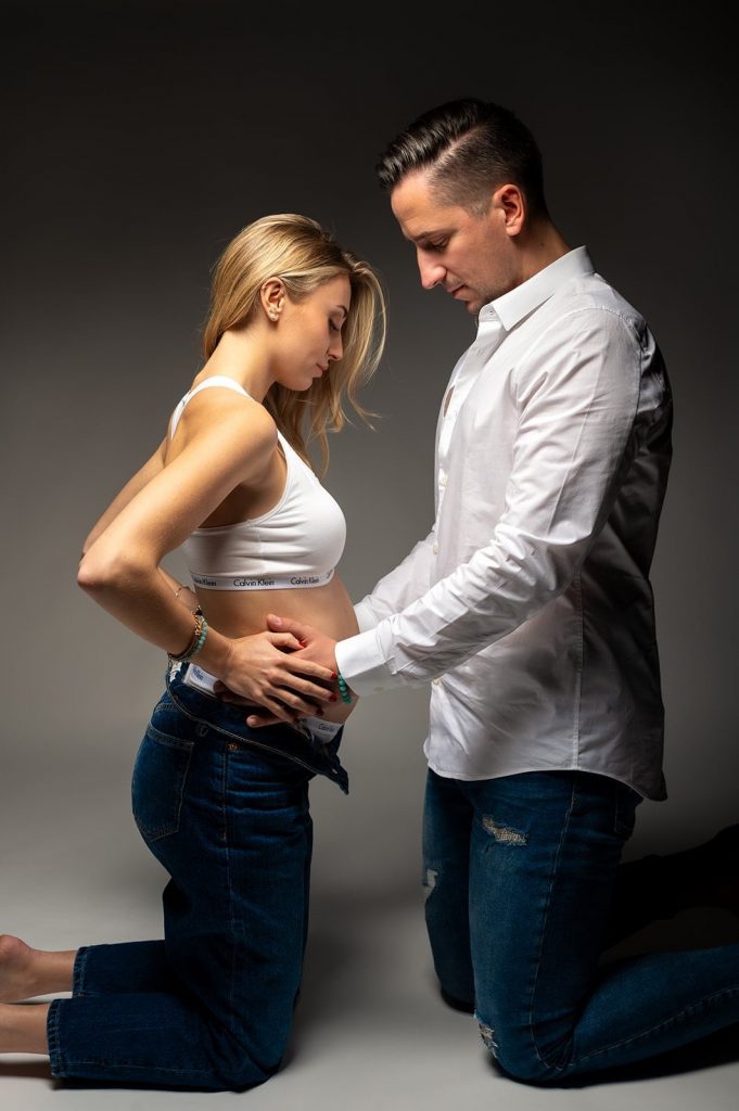 GROSSESSE - KIM & JEREMY photographe grossesse couple strasbourg